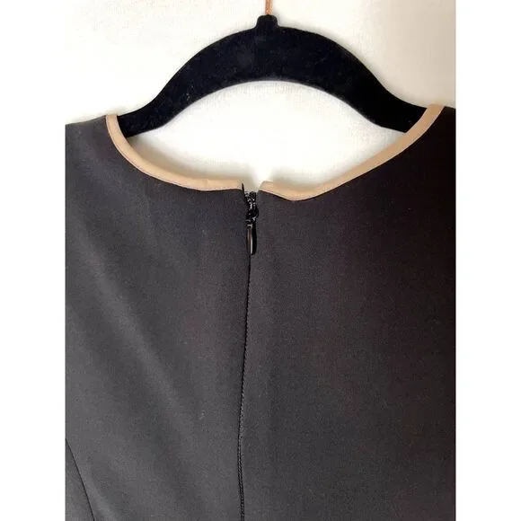 NWT BCBG Max Azria Libi Dress - Black / Nude Size 4 - Picture 7 of 9